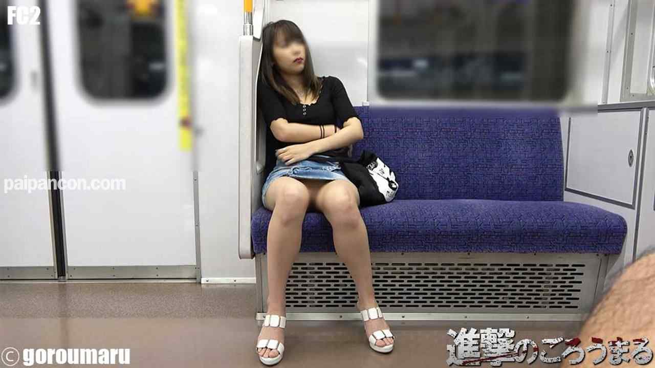 FC2-PPV-1464245 - 【個撮21】完全顔出し19歳スレンダーパイパン スジマン⑧ 電車で超デニムミニ 最後はカラオケ