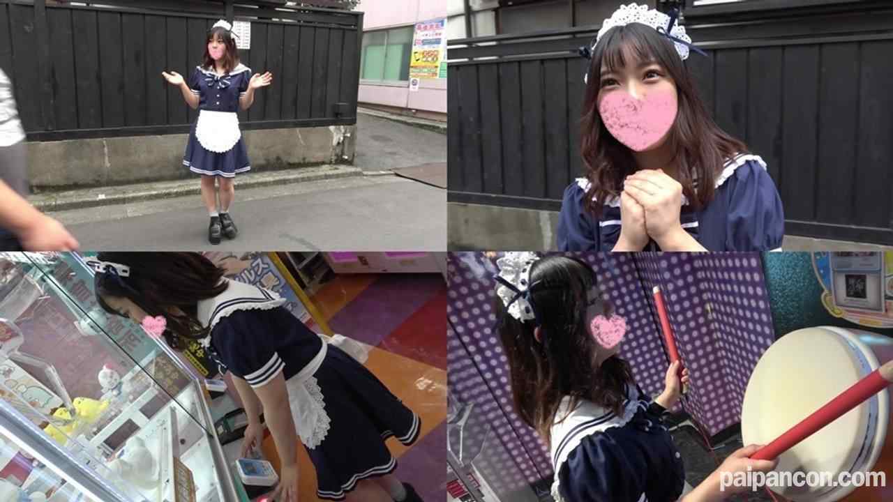 FC2-PPV-1565390 - 初撮り❤️萌え萌えキュンなメイドさんをデートに誘って制服のまま中出ししちゃいました♪【個人撮影】