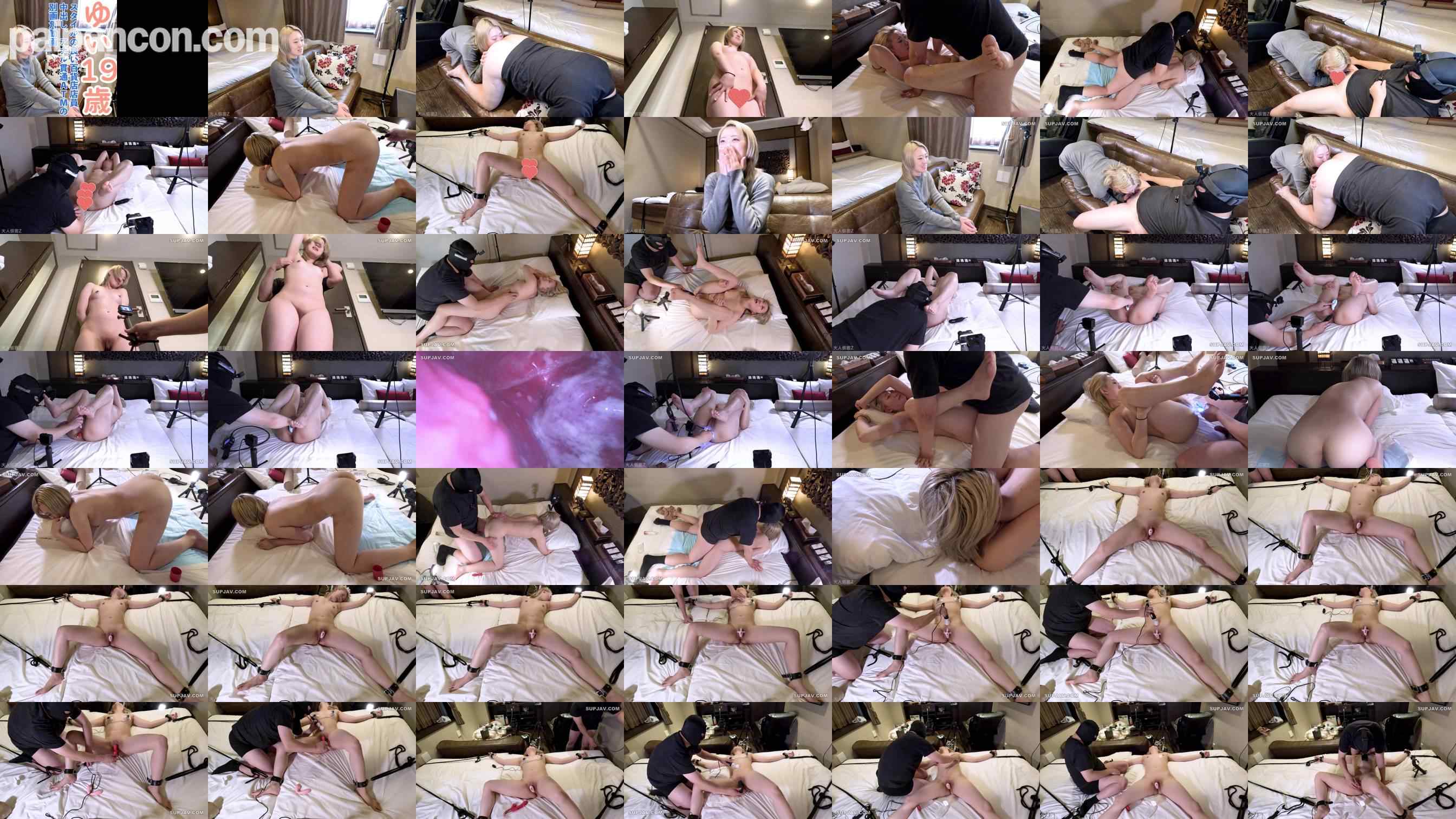 FC2-PPV-4869802 - 【素人初撮り】ゆい(19) スタイルの良い百貨店店員の初撮影。アナル舐め中出しアナルも貫通ATMの別画角動画となります grid.jpg